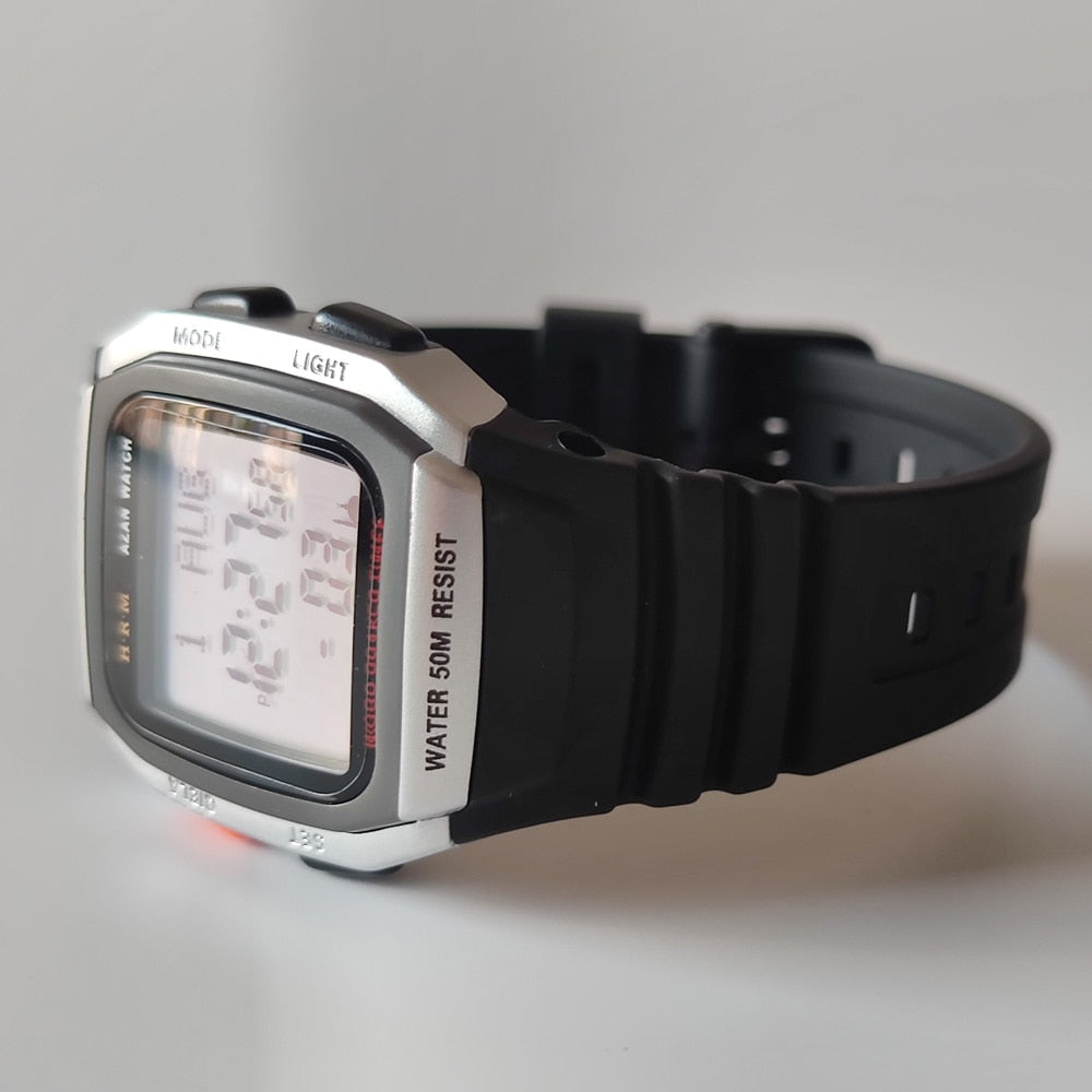 Al-Harameen Digitale Horloge Sport Rubberen Band