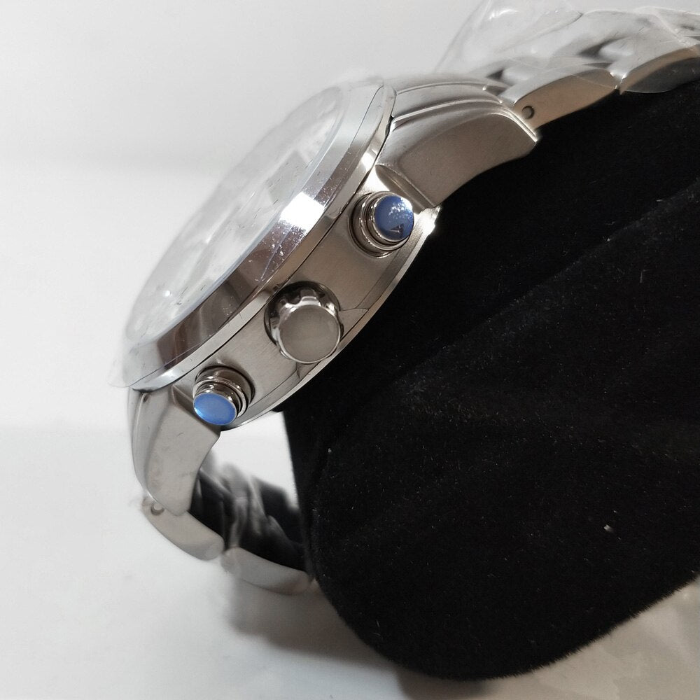 Al-Harameen Hybride Horloge RVS Roestvrijstalen Band