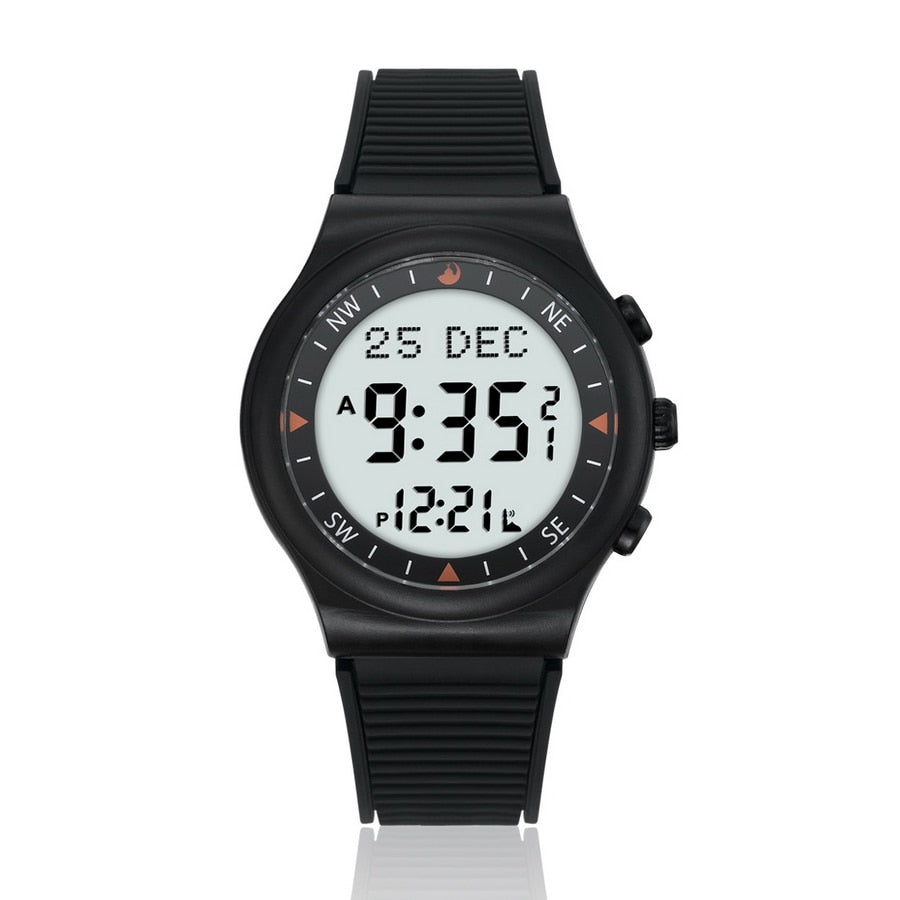 Al-Harameen Digitale Horloge Plastic Siliconen Band